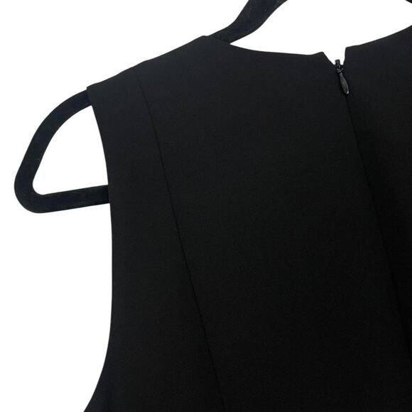 Talbots Petites Black A-Line V-Neck Dress - Picture 5 of 6